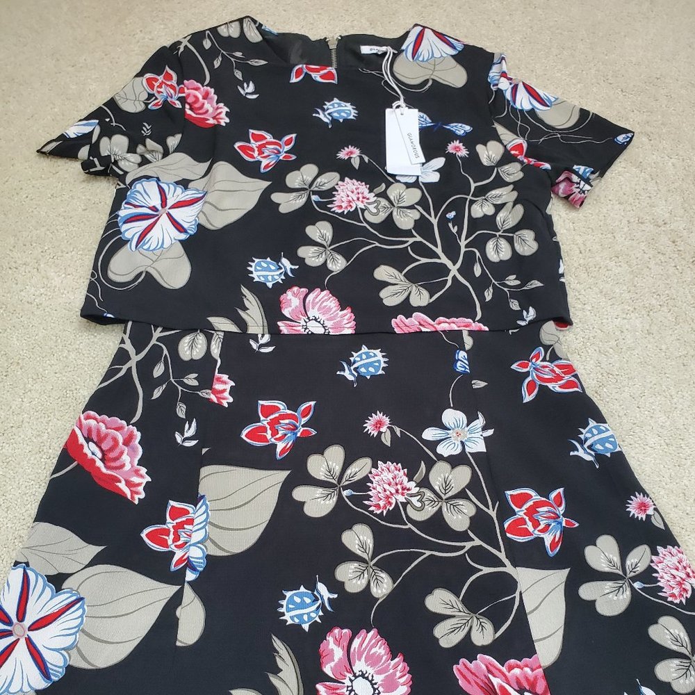 ASOS Floral dress with sleeves